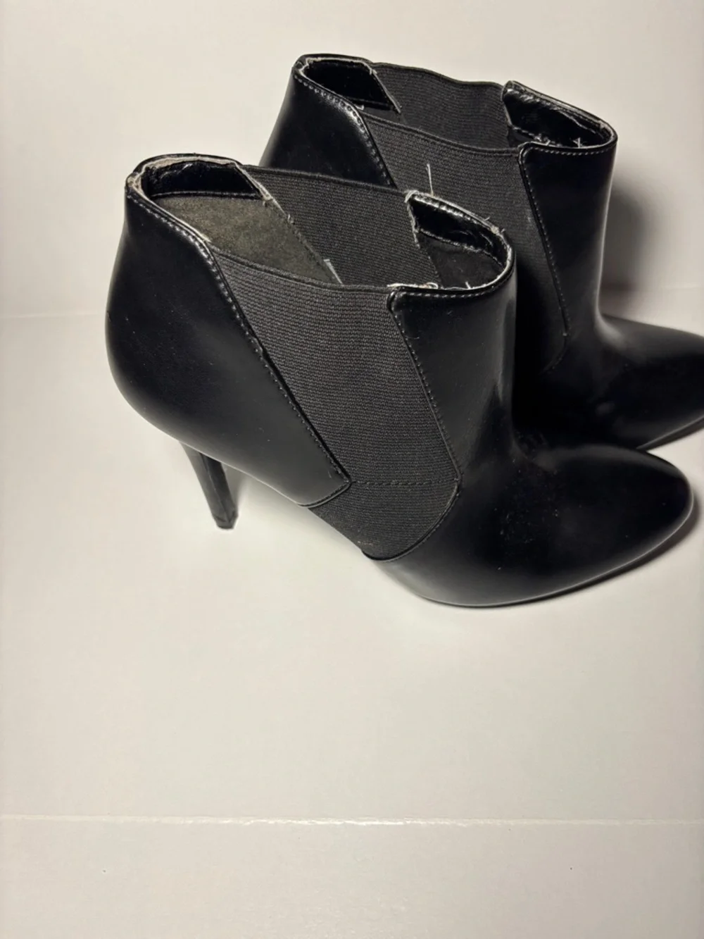 Cosmopolitan Black Pointed Toe Stiletto Ankle Booties